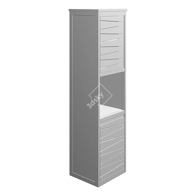 Harmony 150 Hanging Bathroom Shelf 3D model image 2