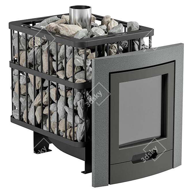 Diana Skala Porta Wood-Burning Stove 3D model image 1