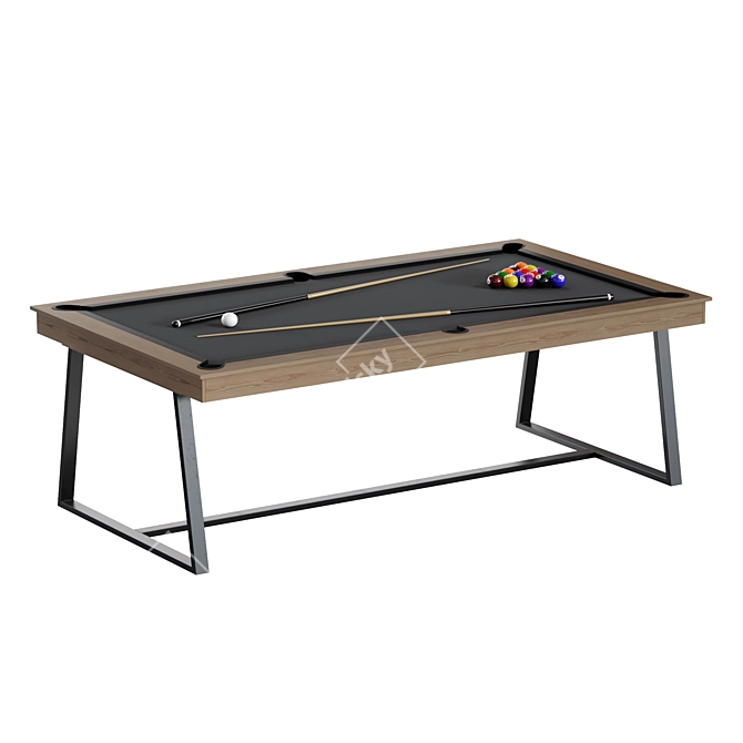 Rene Pierre Slate Pool Table 3D model image 2