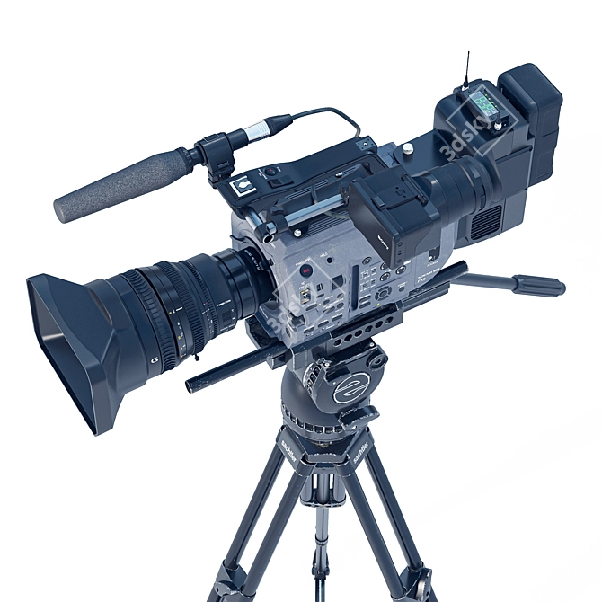 Immersive SONY FX9 Cinema Experience 3D model image 11