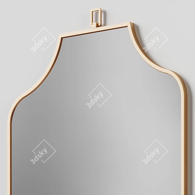 Elegant Renwil Decorative Wall Mirror 3D model image 4