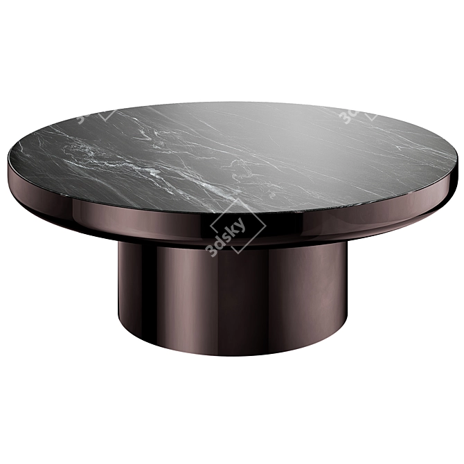 Minotti BRADY Coffee Tables 3D model image 2