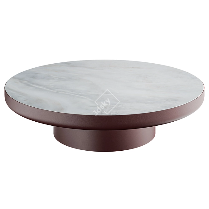 Minotti BRADY Coffee Tables 3D model image 3