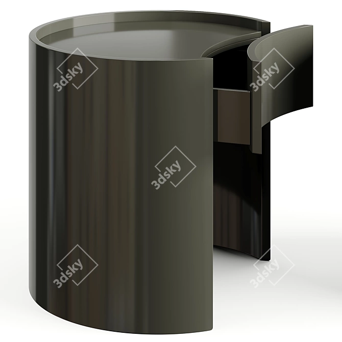 Ronny Bedside Table | Modern Design 3D model image 2