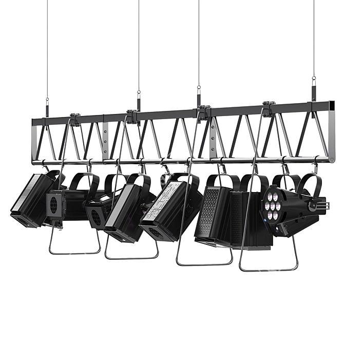 Stage Soft Farm Lighting Equipment 3D model image 3