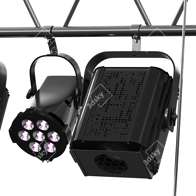 Stage Soft Farm Lighting Equipment 3D model image 4