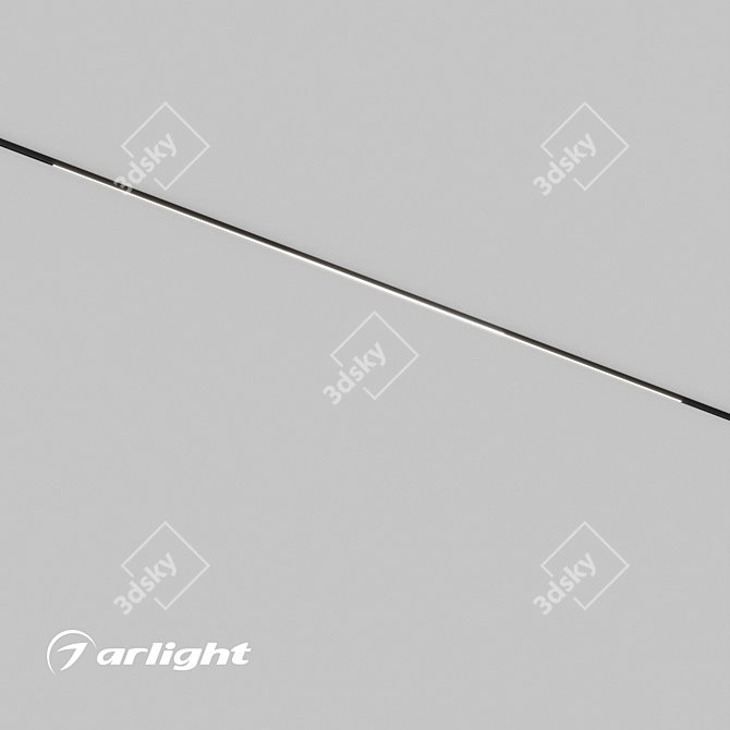 MAG-MICROCOSM-FLAT-ELASTIC Light Fixture 3D model image 1