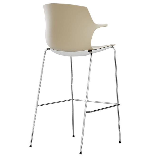 Modern Bar Stool by BRADO 3D model image 3