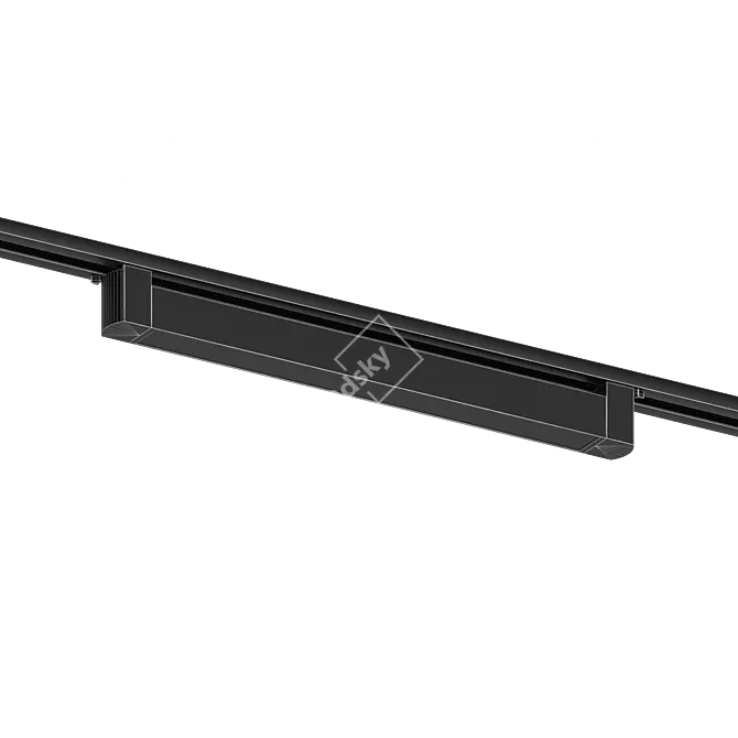 Linear Track Lamp Lumistar 220V 3D model image 3