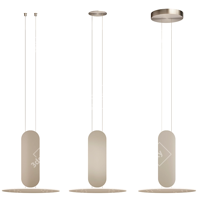 MasterSeries PARIS S Pendant Light 3D model image 6