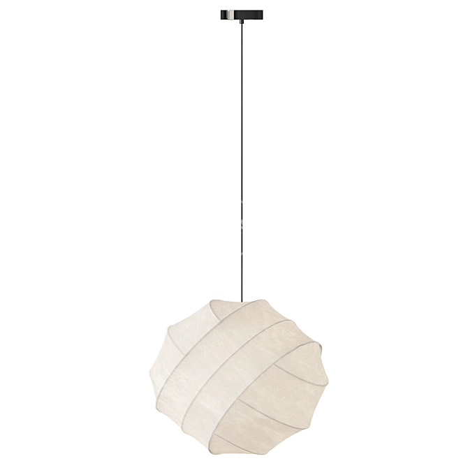 Title: Modern Minimalist Pendant Light 3D model image 2