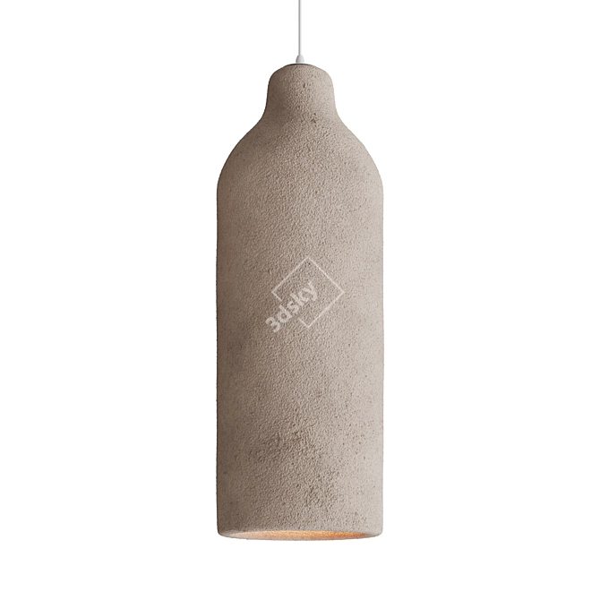 Japanese Wabi Sabi Pendant Lights 3D model image 4