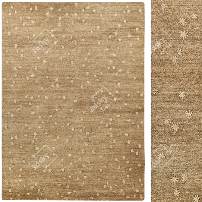 Knotted Estrella & Octave Carpets 3D model image 2