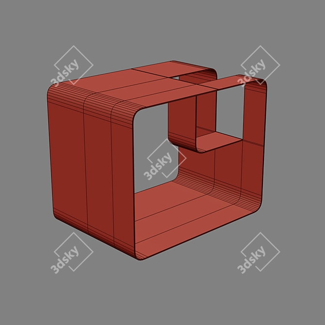 Velari Bedside Table Stand 3D model image 3