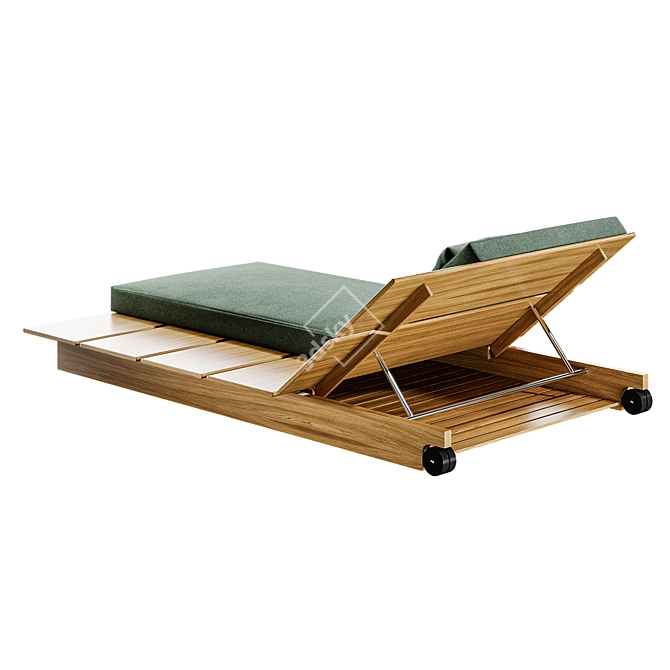 Stylish RODA-EOLIE Lounger 3D model image 3