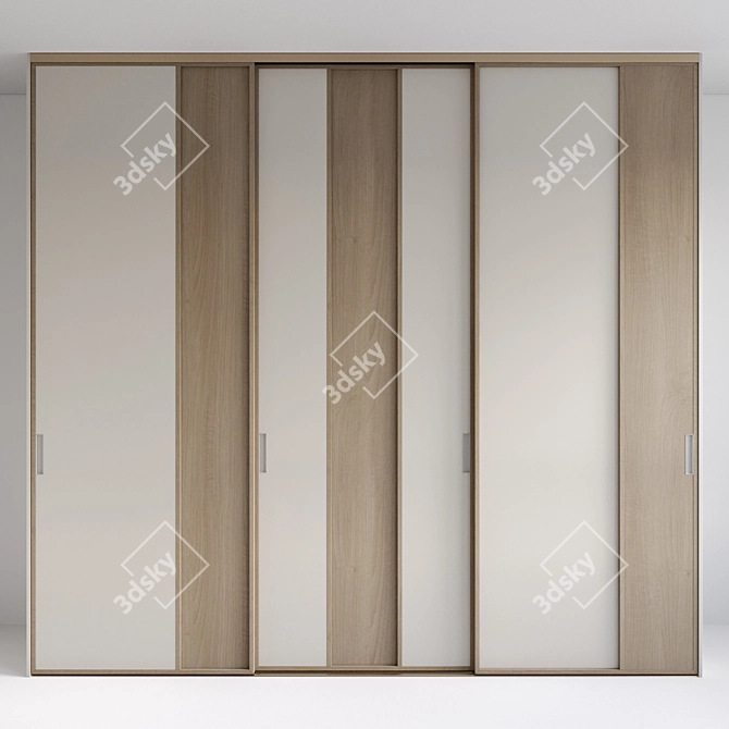 Modern Sedimenti Wardrobe Closet 3D model image 1