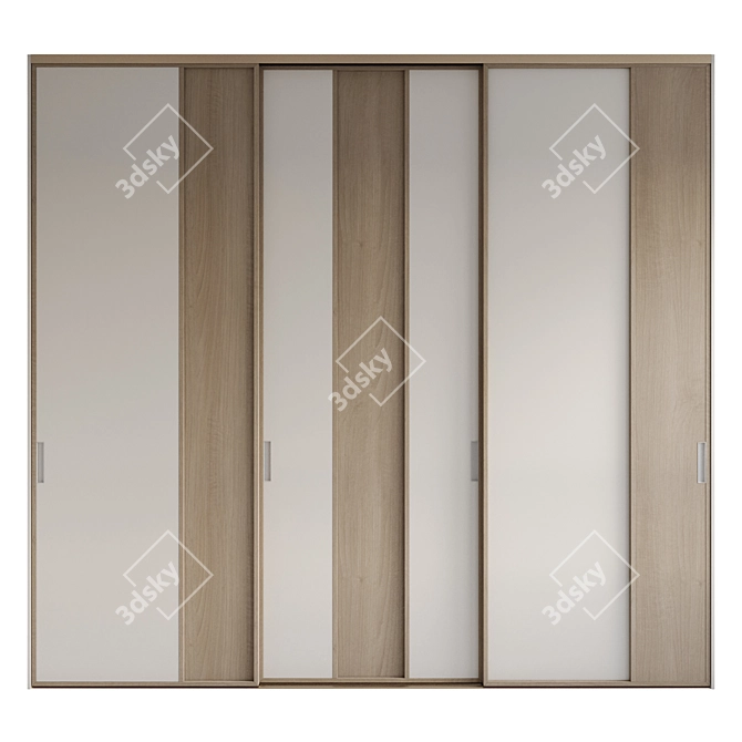 Modern Sedimenti Wardrobe Closet 3D model image 7