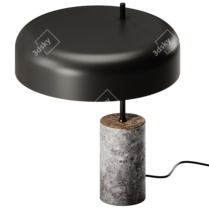 Modern Robin Table Lamp Hemble 3D model image 2