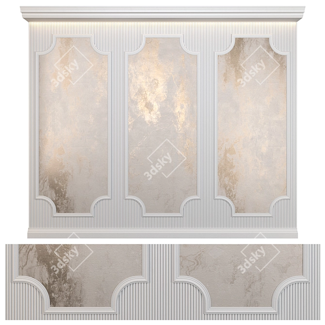 Peerless Plaster for Walls 3D model image 1