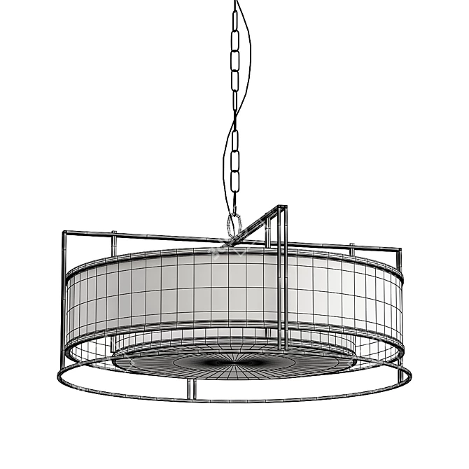 Exclusive Model Ligia Lamp Fixture 3D model image 3