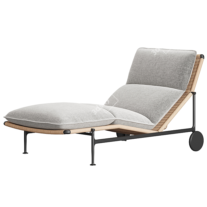 Modern Zenith Lounger Collection 3D model image 1