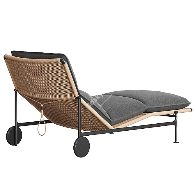 Modern Zenith Lounger Collection 3D model image 4