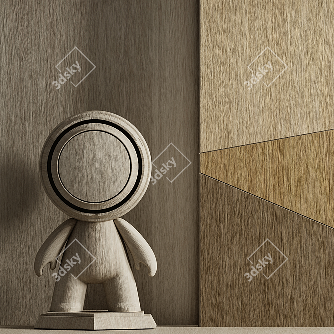 Wood Texture Pack 4K Seamless 3D model image 1