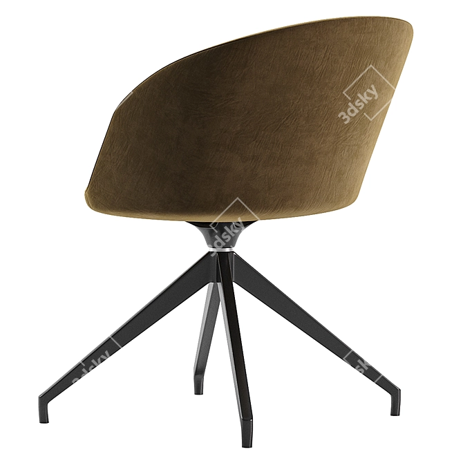 Jardan Mina Modern Meeting Chair 3D model image 6