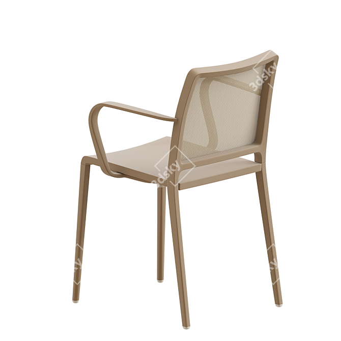 Elegant Mya Collection Chair 3D model image 2