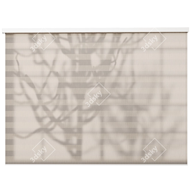 ShadowPlay Roller Blinds Set 3D model image 2