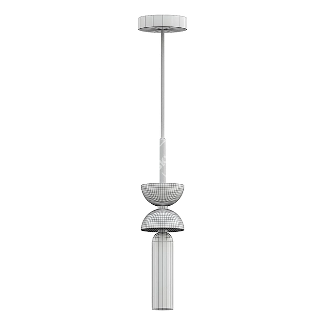 Modern Pendant Light Kyoto 3D model image 3