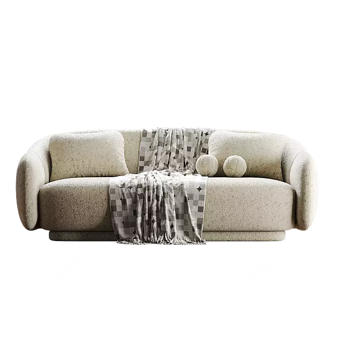 Elegance Canapé Sofa Set 3D model image 2