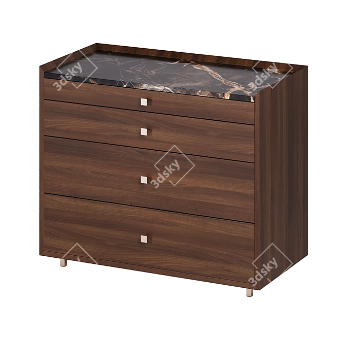 Elegant AM.PM Noham Furniture Set 3D model image 4