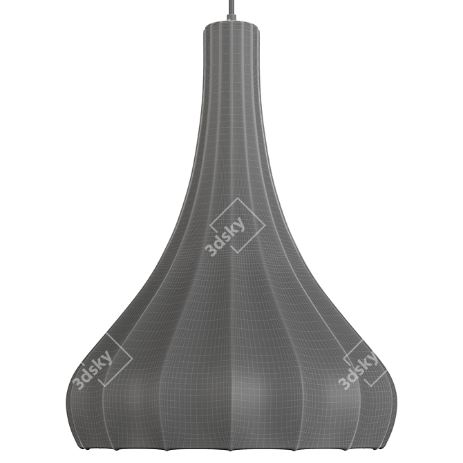 Silk Glow Pendant Light 3D model image 5