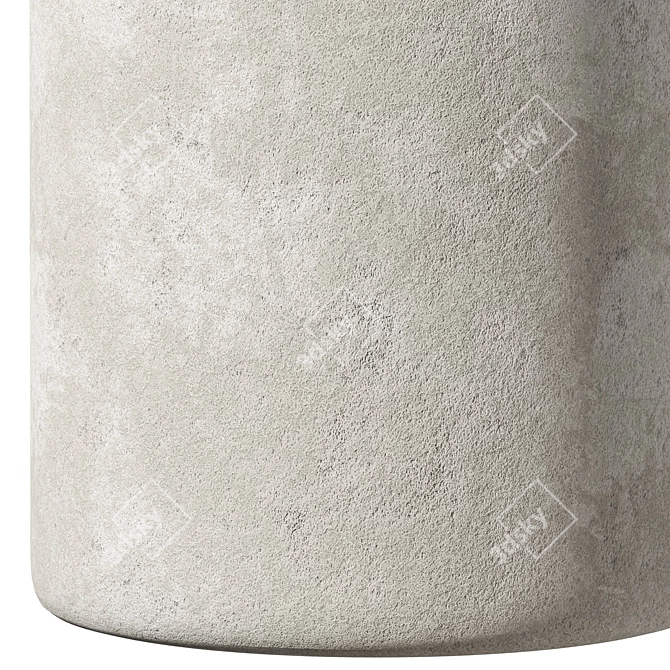 Seamless Plaster Material Texture Set 3D model image 6