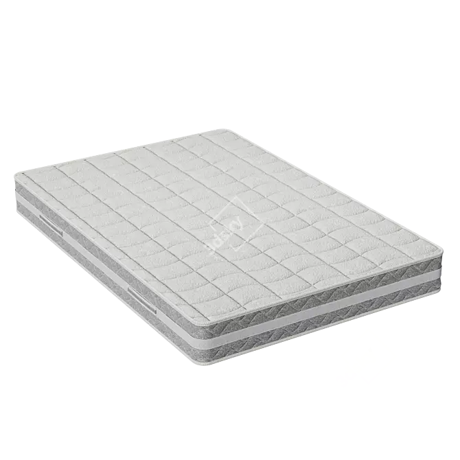 Trend Plus Mattress | 130x190x22cm 3D model image 4