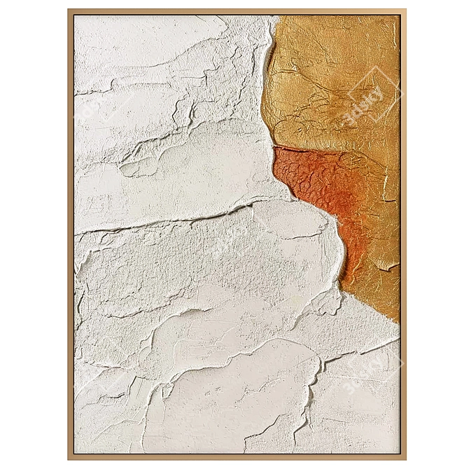 Eclectic Wabi-Sabi Wall Art 3D model image 1