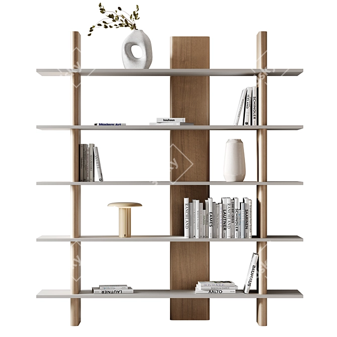 Modern Molly Bookcase by Ana Roque 3D model image 1