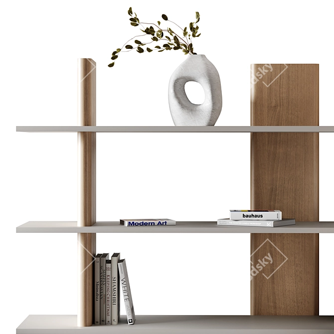 Modern Molly Bookcase by Ana Roque 3D model image 3