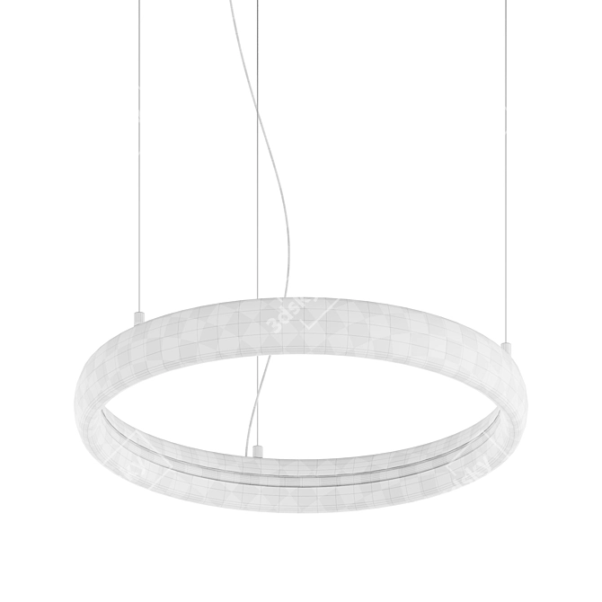 Modern Elegance Pendant Light 3D model image 3