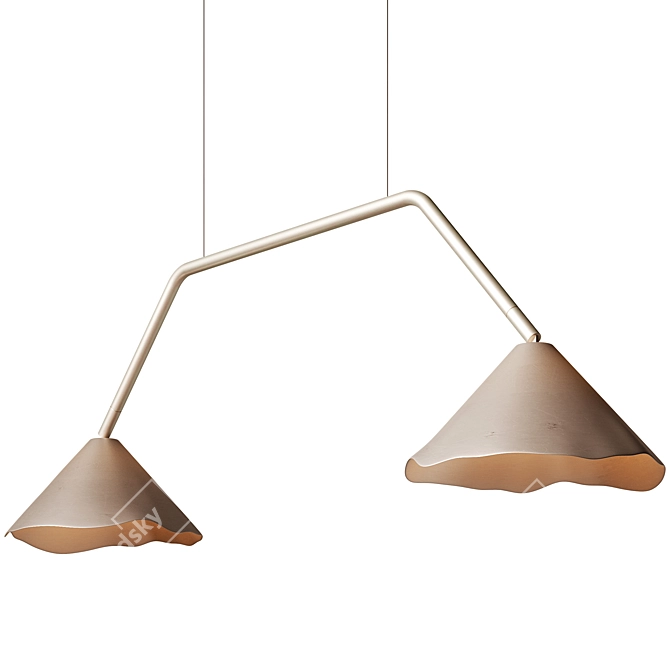 Antica IV Linear Pendant by Claudehome 3D model image 1