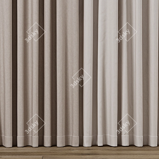 Archived Curtain Models Collection 3D model image 2