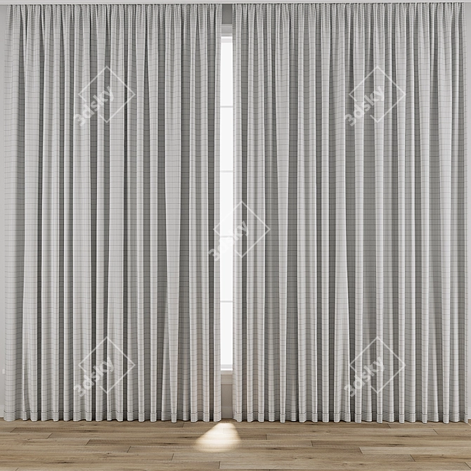 Archived Curtain Models Collection 3D model image 3