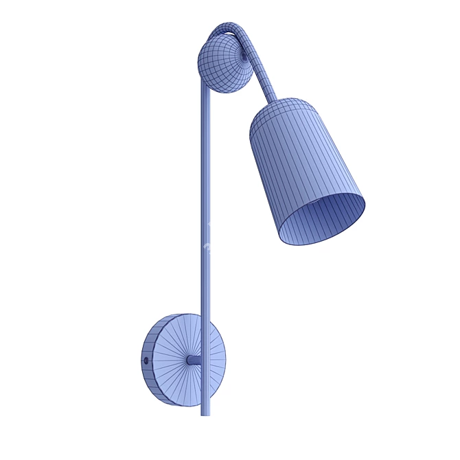  NATSUMI Wall Lamp, Sleek Design 3D model image 3