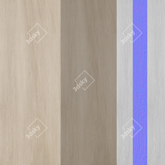 Seamless 4K Wood Textures Pack 3D model image 2