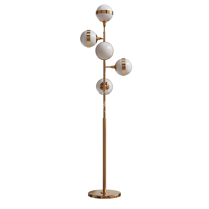 Signature Saturn Floor Lamp 3D model image 3