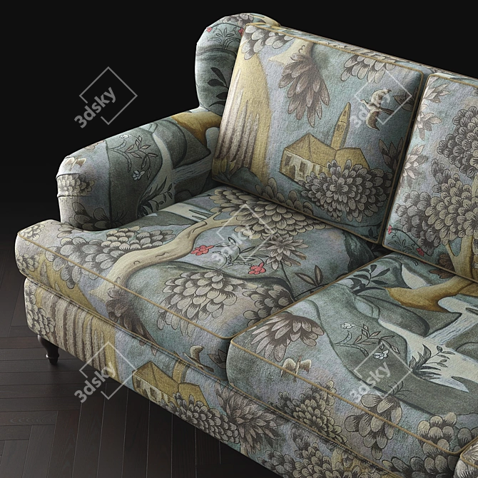 Verdure PBR Linen Fabric Texture 3D model image 2