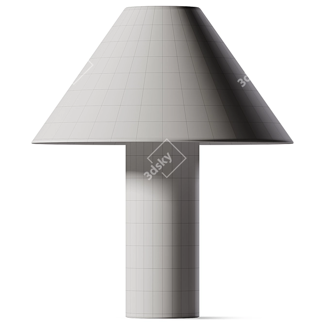 Sleek Arbor Table Lamp 3D model image 2