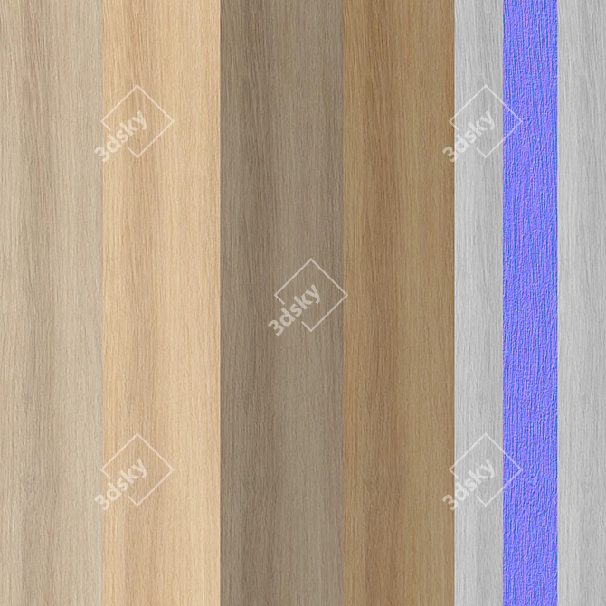 Wood 142 4K Seamless Textures 3D model image 2