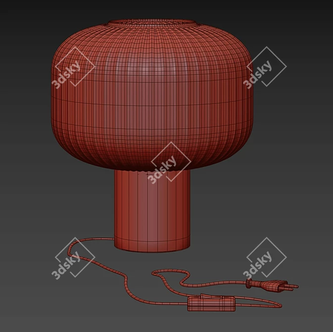 Scandi Living Fair Table Lamp 3D model image 3